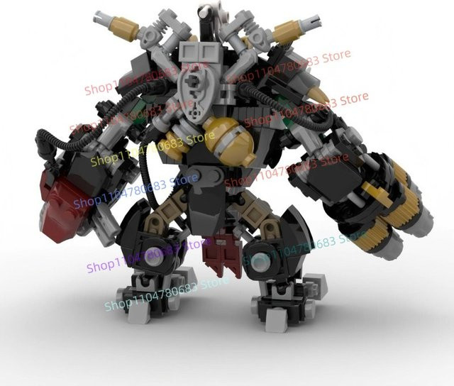 Militär-Bausteine Zusammengebauter Roboter-Mecha, Spielzeug - Bild 1