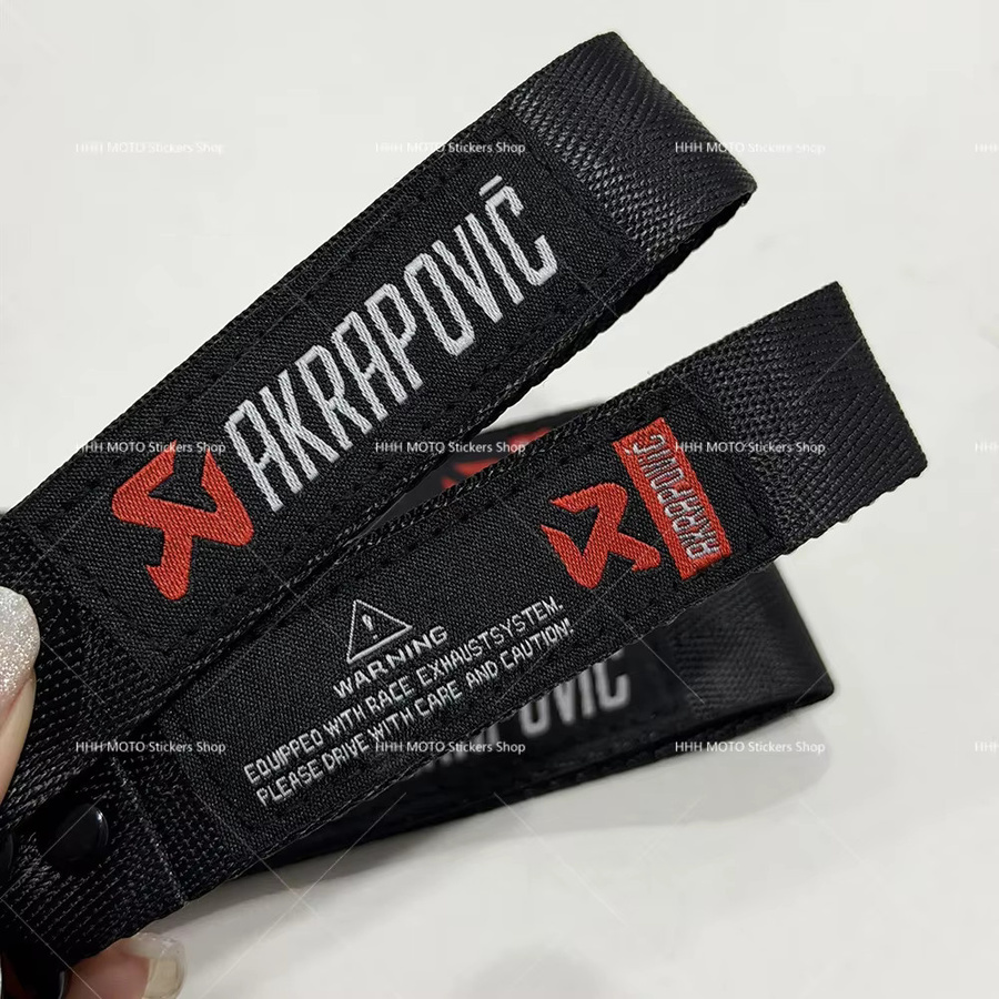 Akrapovic Schlüsselanhänger, besticktes Band, Unisex - Bild 5