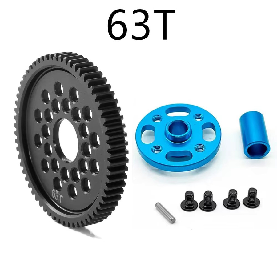 Tamiya Stirnradgetriebe Montagesatz, Metall, für Tamiya TT-02 1/10 RC - Bild 2