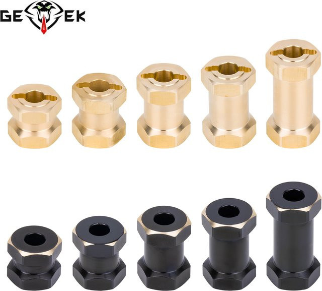 MALOM RC Rad Hex Erweiterte Adapter Combiner, 4-teiliges Set, 1:10 - Bild 1