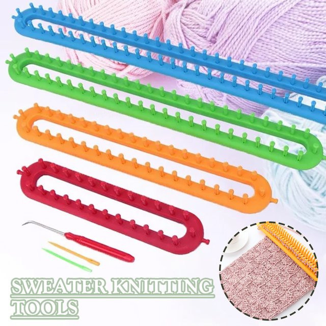Stookits Strickmaschine für DIY Handarbeit zum Weben von Schals, Pullovern und Hüten - Bild 1