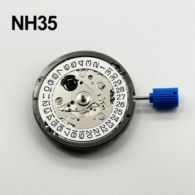 TMI Japan Uhrwerk, Automatisches Mechanisches Uhrwerk, Edelstahl, Silber, Unisex - Bild 1