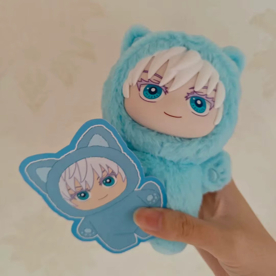 Caki Jujutsu Kaisen Katzenohr-Plüschtier, Plüschfigur, 14cm - Bild 5