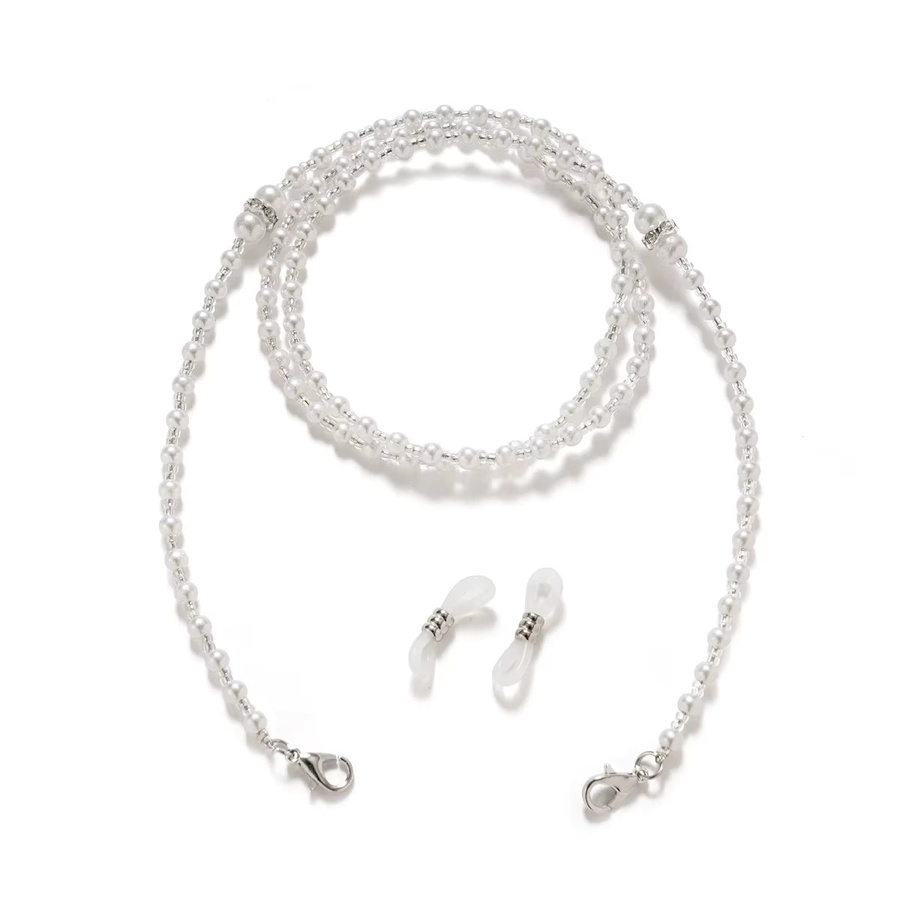 chichain Brillenkette Metall, White - Bild 2