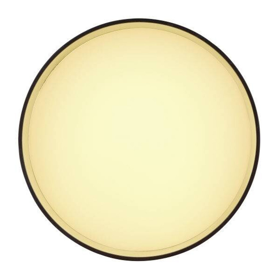 Globo LED-Deckenleuchte Jenny rund Schwarz Matt aus Aluminium und Kunststoff, B/T/H: 14,0 x 14,0 x 11,0 cm - Bild 2