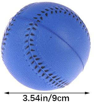 Sugarr Baseballbälle, Blau, Gummi, Kunststoff - Bild 1