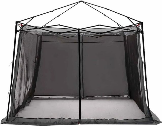 vidaXL Innenzelt mit Dach in Grau und Orange, B/T/H: 303 x 303 x 196 cm, aus Taft, Artikelnummer 42001174 - Bild 1