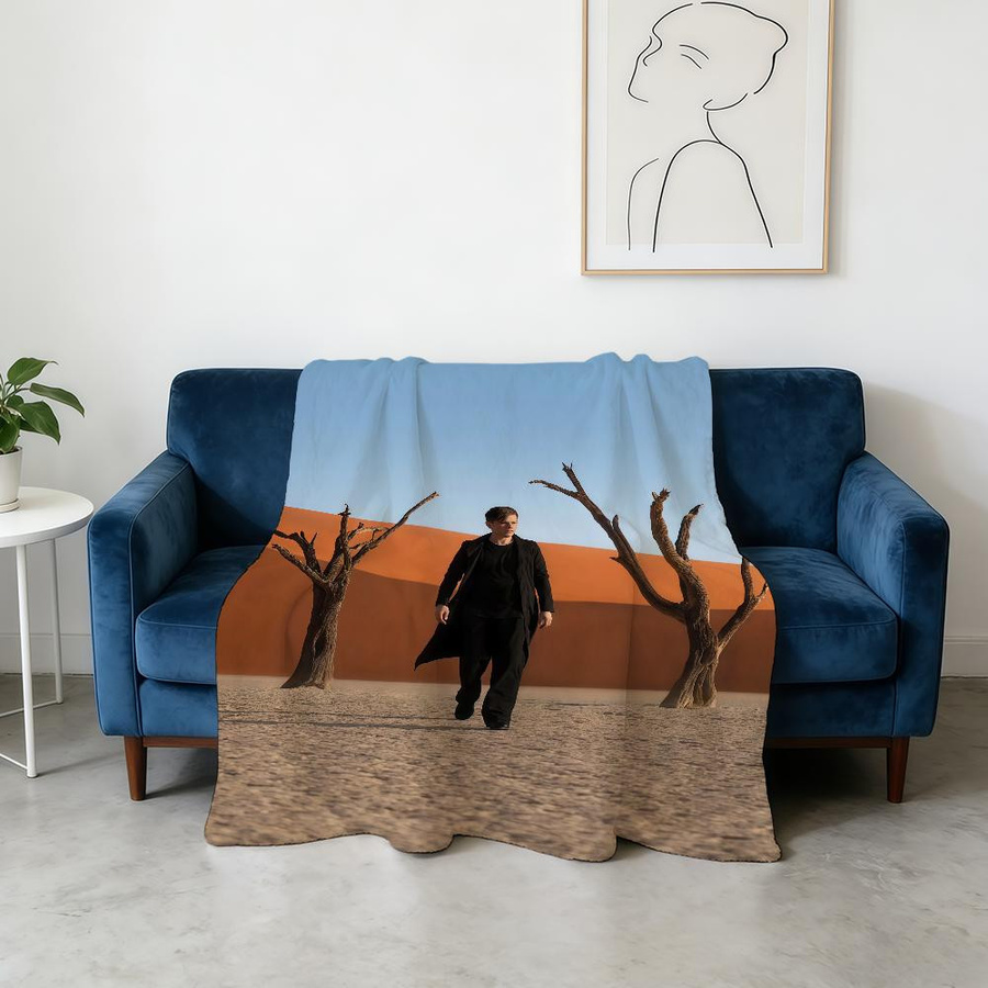 Rouxin nine Flanell Überwurfdecke Kelly in Multicolour, B/B: 150 x 200 cm - Bild 1