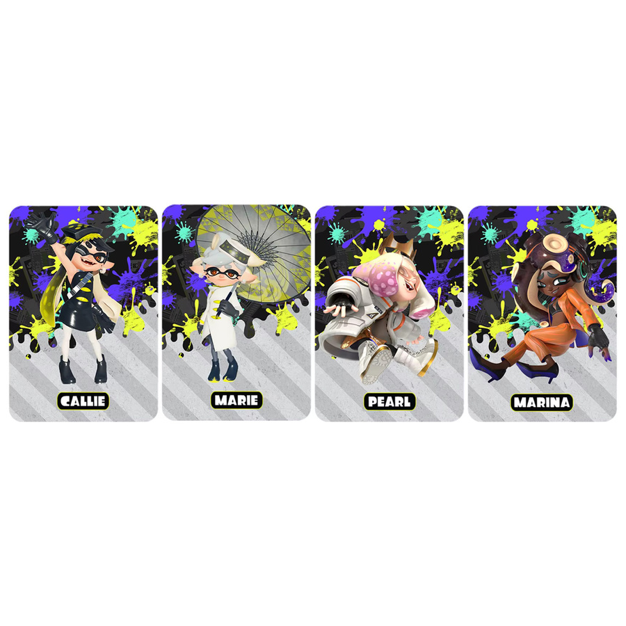 Bandai Splatoon Shiver Big Man Frye Pearl Marina Callie Marie NFC-Tag-Karte, Sammelkarte, Zubehör - Bild 4