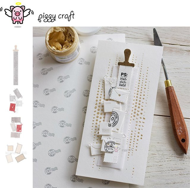Piggy Craft Metall-Stanzform für Papier und Bastelarbeiten - Bild 1