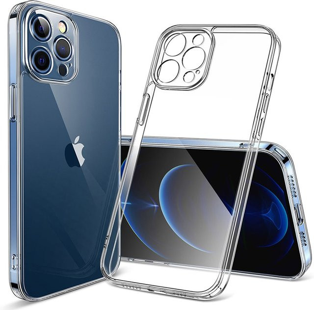 Transparente Silikonhülle für iPhone Modelle 17 16 15 14 13 12 11 Pro Max 16e X XS Max XR 7 8 Plus - Bild 1