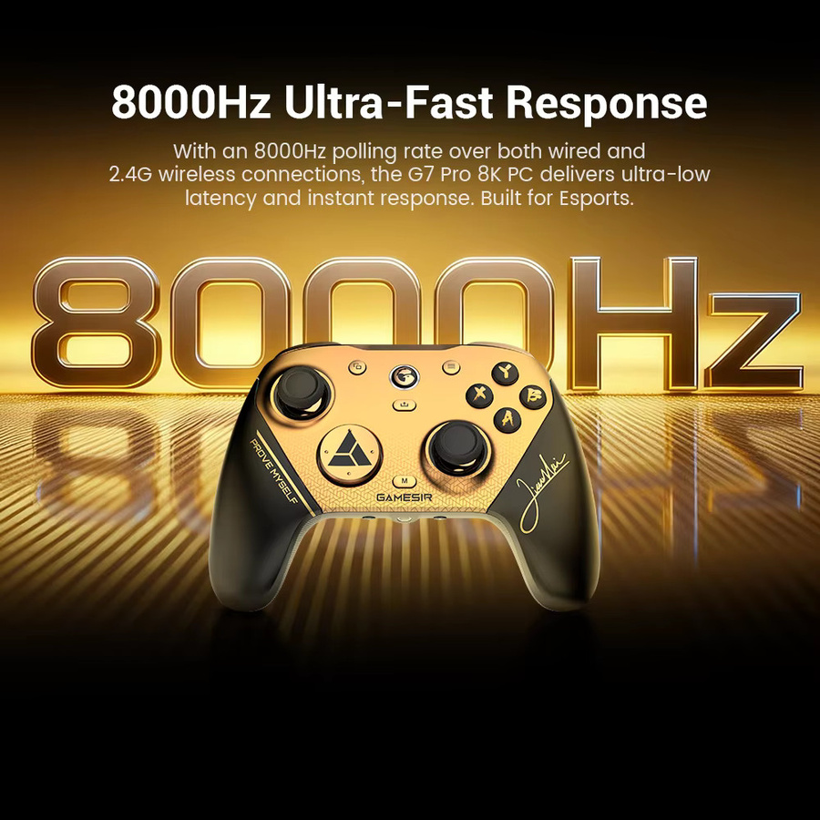 GameSir G7 Pro 8K Champion Edition Kabelloser Gaming-Controller für Nintendo Switch, Android, iOS, PC und Steam mit 8000Hz Polling Rate - Bild 4