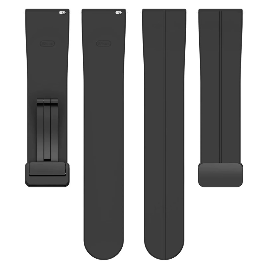 CMF Uhrenarmband Silikon, 22mm, Schwarz, Unisex - Bild 5
