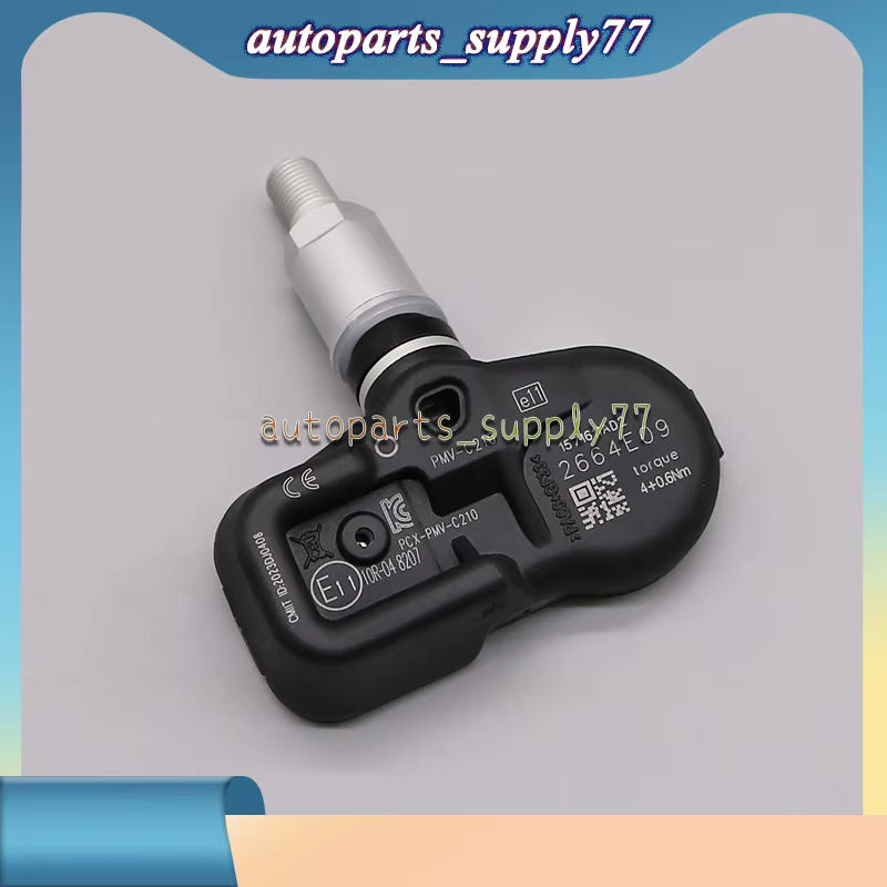 GANGLE Reifendruck-Überwachungssystem 433 MHz für Toyota AVANZA INNOVA PriusV Rush, Farbe: Schwarz - Bild 5
