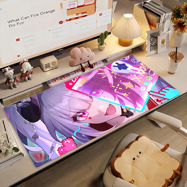 Sparxie Honkai Star Rail Mauspad in Multicolour, rutschfeste Gamer-Schreibtischunterlage für Laptop und Büro - Bild 1