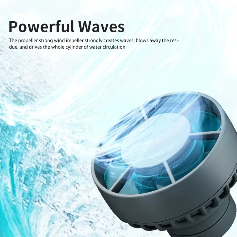 Jebao Jecod DLW-5/20 Bluetooth-Wellenpumpe für Aquarien mit App-Steuerung, DC Salzwasser-Wasserpumpe für dein Fischbecken - Bild 2