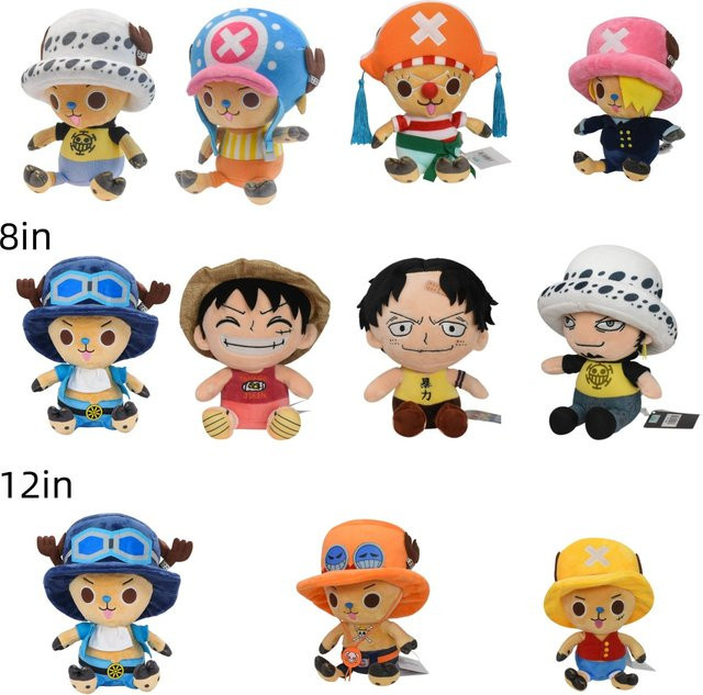 One Piece Chopper Trafalgar Law Luffy Ace Plüschtiere, Stoffpuppen - Bild 1