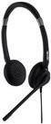 Alcatel-Lucent Enterprise AH 22 M II Binaural Premium Headset Schwarz mit Lautstärkeregelung, Stummschaltung und Hook-Tasten (3MK08014AB) - Bild 1