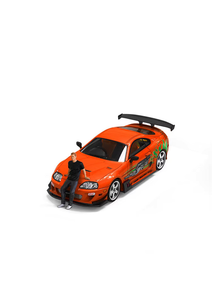 TIME MICRO Supra A80z, Modellauto, 1:64, Orange, Metall - Bild 3