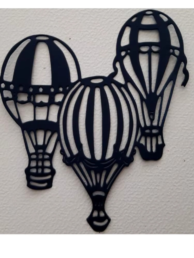 Metall-Schneidwerkzeug mit Heißluftballon-Motiv für DIY Scrapbooking und dekorative Prägung als Stanzschablone - Bild 2