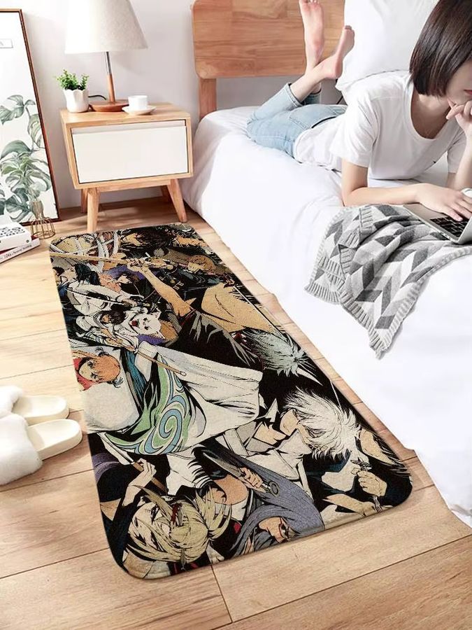 G-Gintama Druckteppich als rutschfeste Bodenmatte für den Eingangsbereich, die Küche oder das Bad - Bild 4