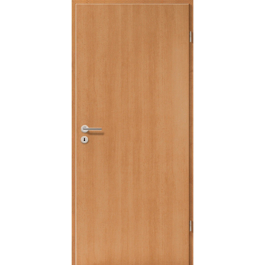 GetaDoor Dekorfolie Zimmertür in Holznachbildung Buche, Farbe Braun, Breite: 73,5 cm, Höhe: 198,5 cm, Anschlag Rechts - Bild 2