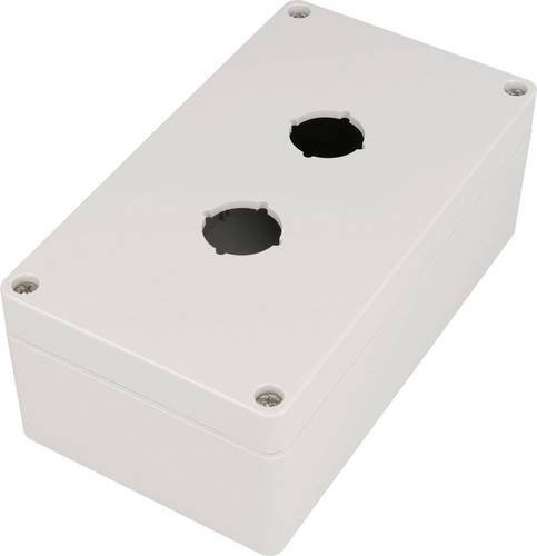Hammond Electronics Gehäuse 1554MPB15 aus Polycarbonat in Grau, B/T/H: 300 x 200 x 90 mm - Bild 1