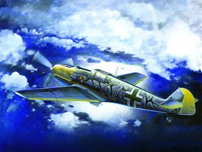 ICM Messerschmitt Bf 109 E-7, Modell, 1:72 - Bild 1
