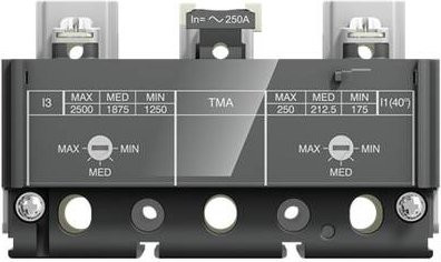 ABB TMF 225-2250 3P F Leistungsschalter MCB in Schwarz - Bild 1