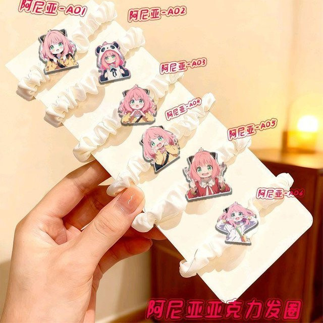 Anya Scrunchie Haargummi, weiß, Mädchen - Bild 1