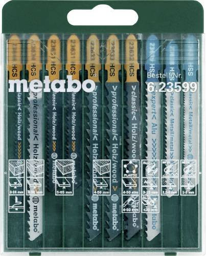 Metabo Stichsägeblattsortiment SP, 10-teiliger Satz für Holz, Metall und Kunststoffe - Bild 2
