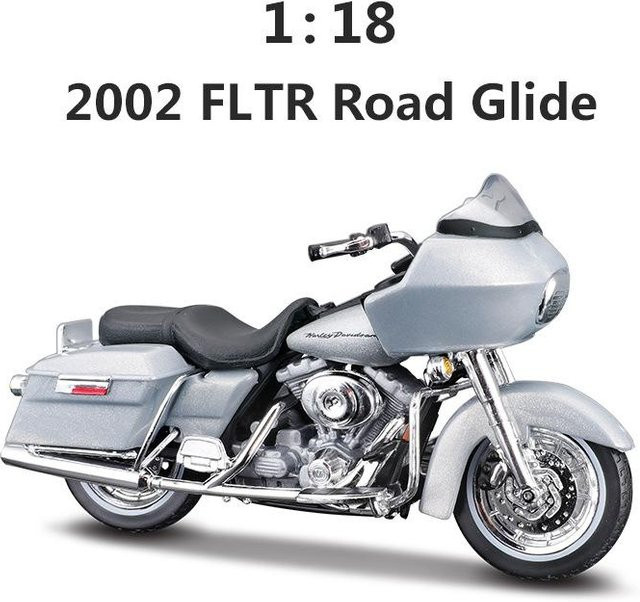 Maisto Harley Davidson Moto Auto, 1:18, Legierung Miniatur Druckgussmodell, ab 14 Jahren - Bild 1
