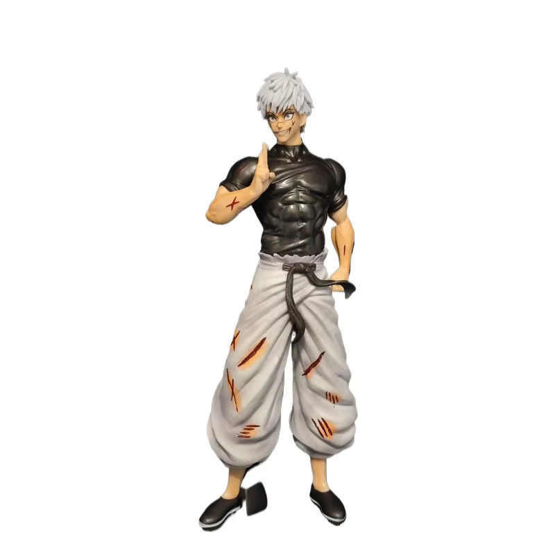 Bandai Jujutsu Kaisen Gojo Satoru Figur, 22 cm, mit 3 austauschbaren Köpfen - Bild 3