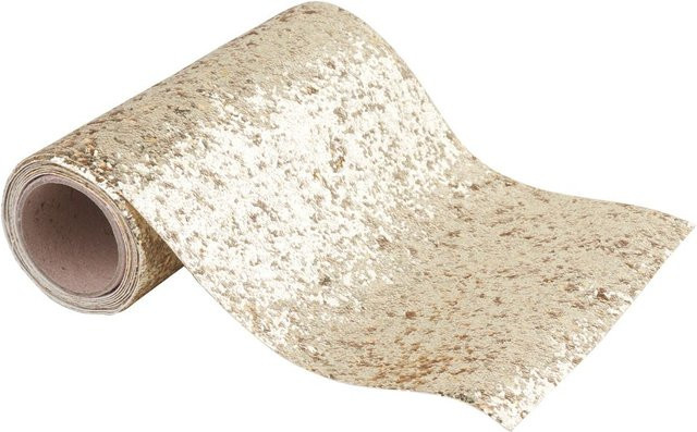 VBS Band Glamour in Gold-Glitzer aus Kunststoff für festliche Dekorationen - Bild 1