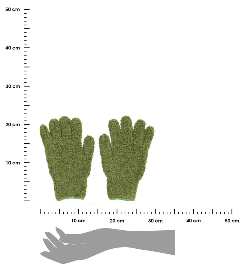 Super Merchant Mikrofaser-Handschuhe zur Pflanzenreinigung - Bild 2