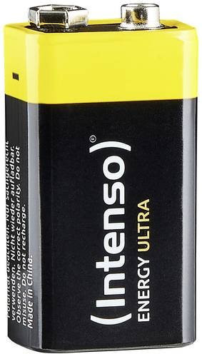 Intenso 9V Block-Batterie Alkali-Mangan in Gelb mit 560 mAh - Bild 1
