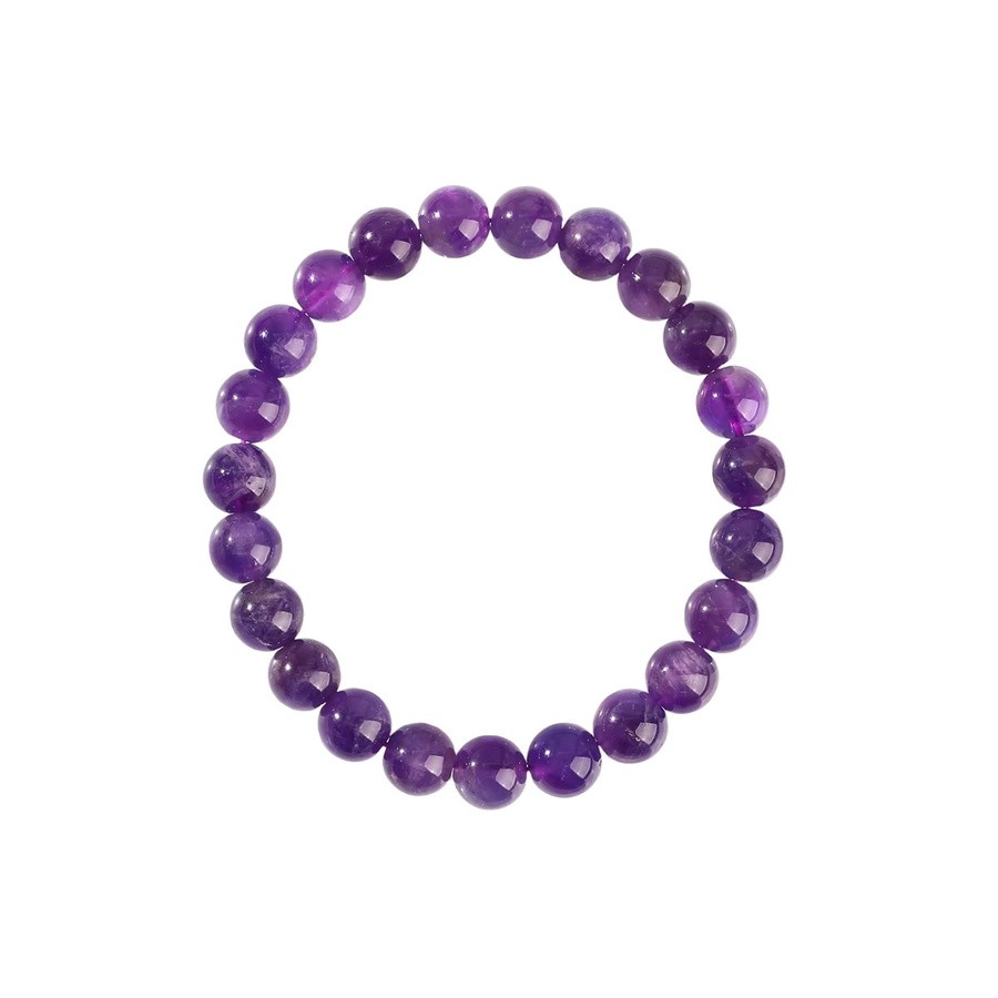 Armband Amethyst Perlen, Kristall, Unisex - Bild 2