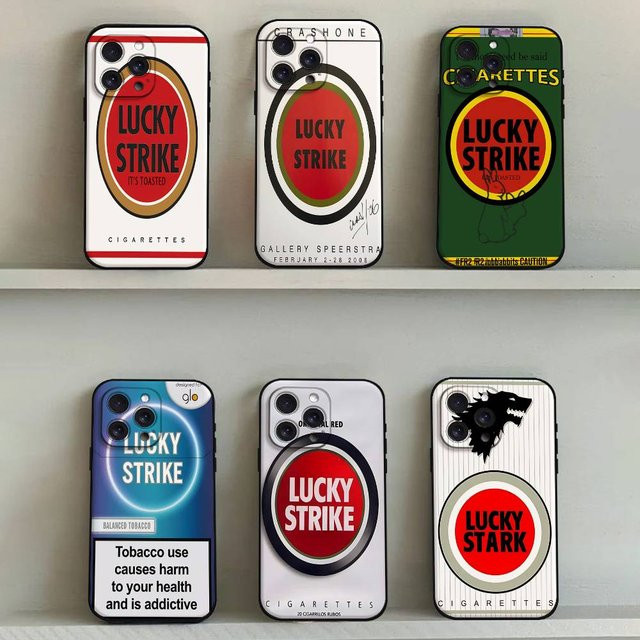 L-LUCKYS Handyhülle S-STRIKES für iPhone 16 15 14 13 12 11 Pro Max Plus Mini XR XS SE in Multicolour - Bild 1