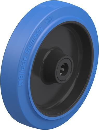 Blickle Kunststoff-Rad POEV 200/20R-SB in Blau und Schwarz mit einem Durchmesser von 200 mm und einer Tragfähigkeit von 500 kg - Bild 1