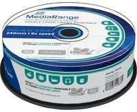 MediaRange DVD+R DL Rohlinge 8,5 GB in Weiß und Blau - Bild 1