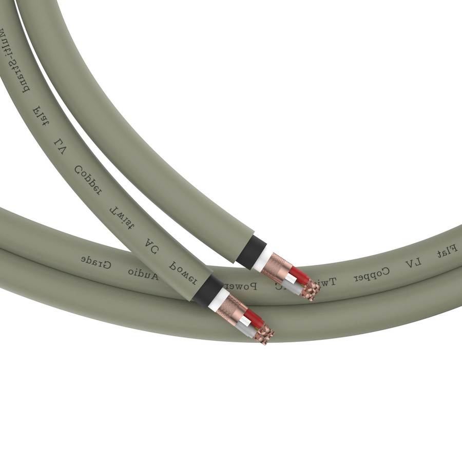 Viborg VP1707 HIFI DIY Audio Flachstromkabel aus hochreinem Kupfer LV Twist Wire für Verstärker und CD-Player - Bild 2