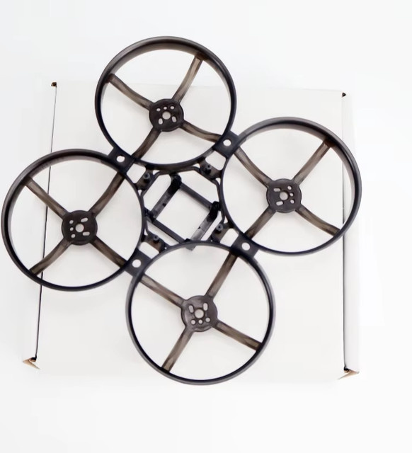 HappyModel Mobula8 Micro Whoop Quad X12 AIO Flight Controller 400mW Caddx Ant EX1103 KV11000 SPI ELRS 2,4G Schwarz - Bild 1