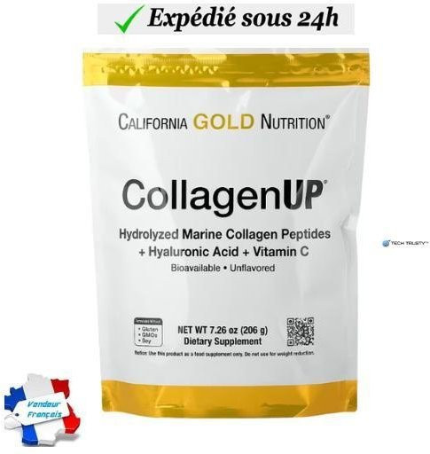 California Gold Nutrition Kollagenpulver, Hydrolysierte Peptide, Unisex - Bild 1