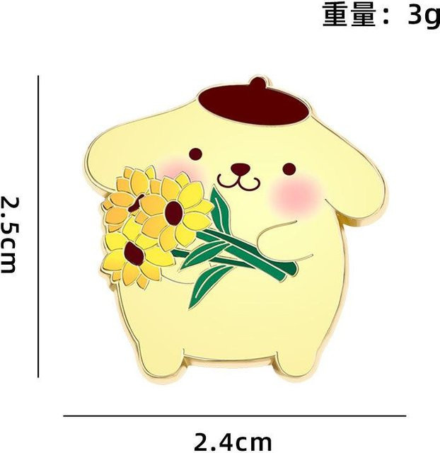 Sanrio Cinnamoroll Hello Kitty Anstecknadel - Bild 1