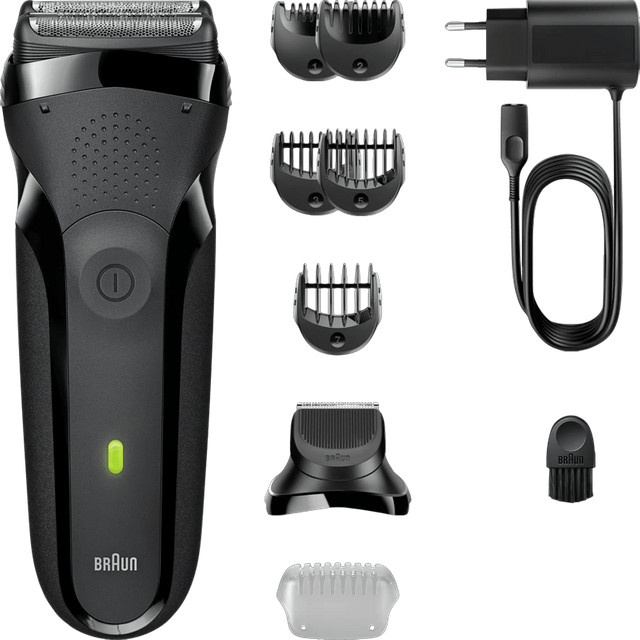 Braun Series 3 300BT Rasierer in Grau und Schwarz - Bild 2