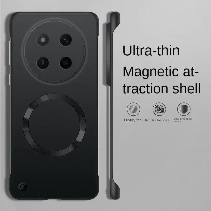 MagSafe Kamera-Schutzhülle für Honor Magic 7, 6, 5 Pro, X9C, X60, X50, 200 Pro, magnetische Blende in Grün, matt und ultradünn - Bild 6