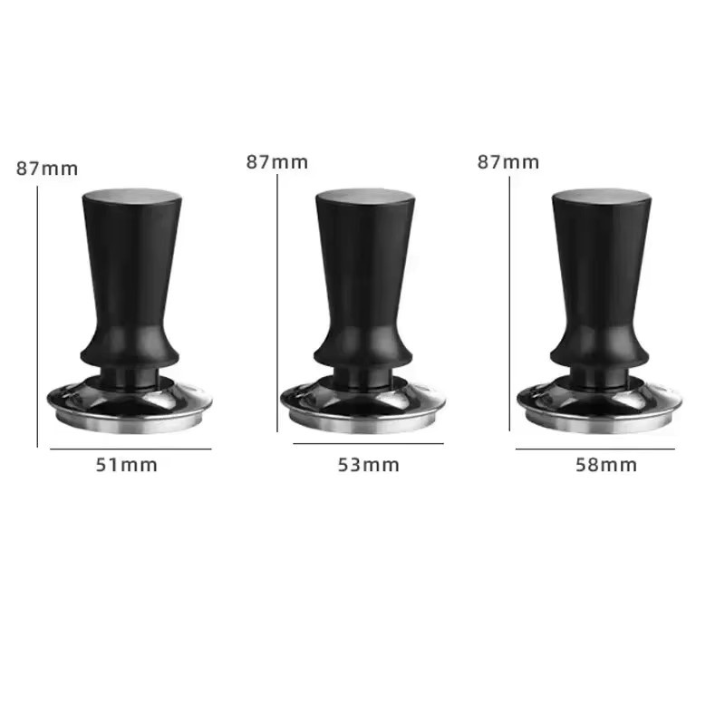 NOCCLILI Espresso Tamper und Verteiler-Set aus Edelstahl für Baristas mit kalibriertem Druck - Bild 3