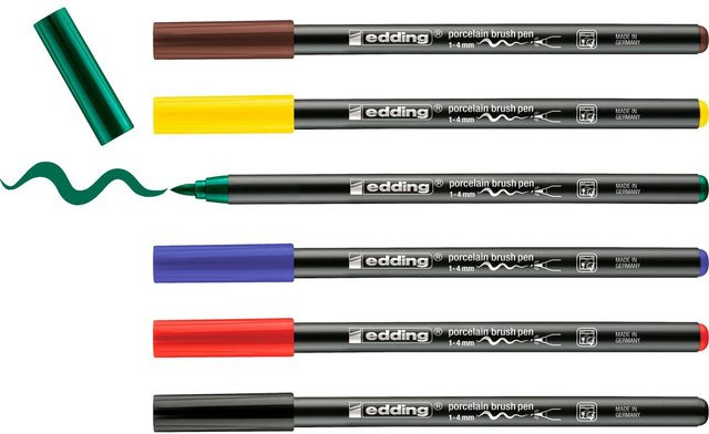 edding 4200 Porcelain Brushpen Family in Multicolor - Bild 1