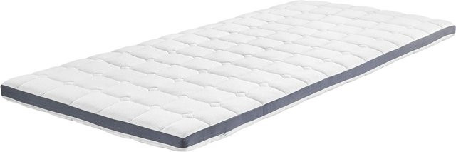 BADENIA TRENDLINE Visco-Topper Premium in Weiß, B/T/H: 100 x 200 cm - Bild 1