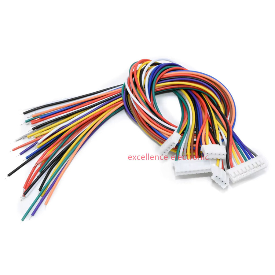 5 Sets JST XH Kabelverbinder Set mit Stecker und Buchse in verschiedenen Pin-Größen von 2 bis 12 PIN für 1.25mm, 1.5mm, 2.0mm und 2.54mm Pitch von ZSDZFYLLK - Bild 3